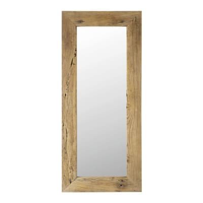 Grand miroir rectangulaire en bois de sapin 70x160 Key West - Maisons du Monde