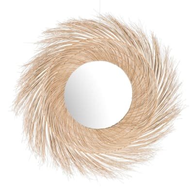 Miroir rond en rotin D110 Cebu - Maisons du Monde