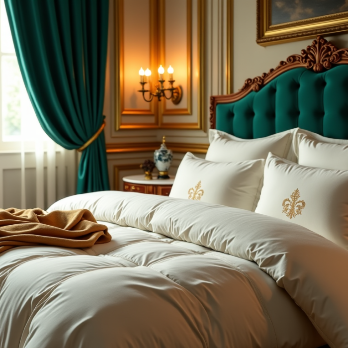 Royal Palace Bedding : la literie inspirée des plus grands palaces